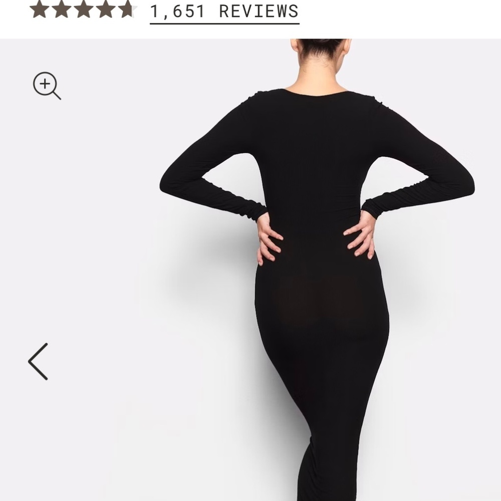 Skims Maxi Knit Dress